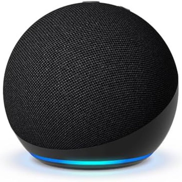 Echo Dot (5th Gen, 2022 Release) Alexa w/Bigger Vibrant Sound Charcoal Color NIB - Picture 2 of 4